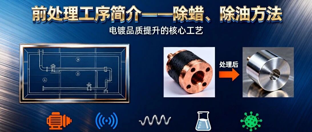 前处理工序简介——除蜡、除油方法