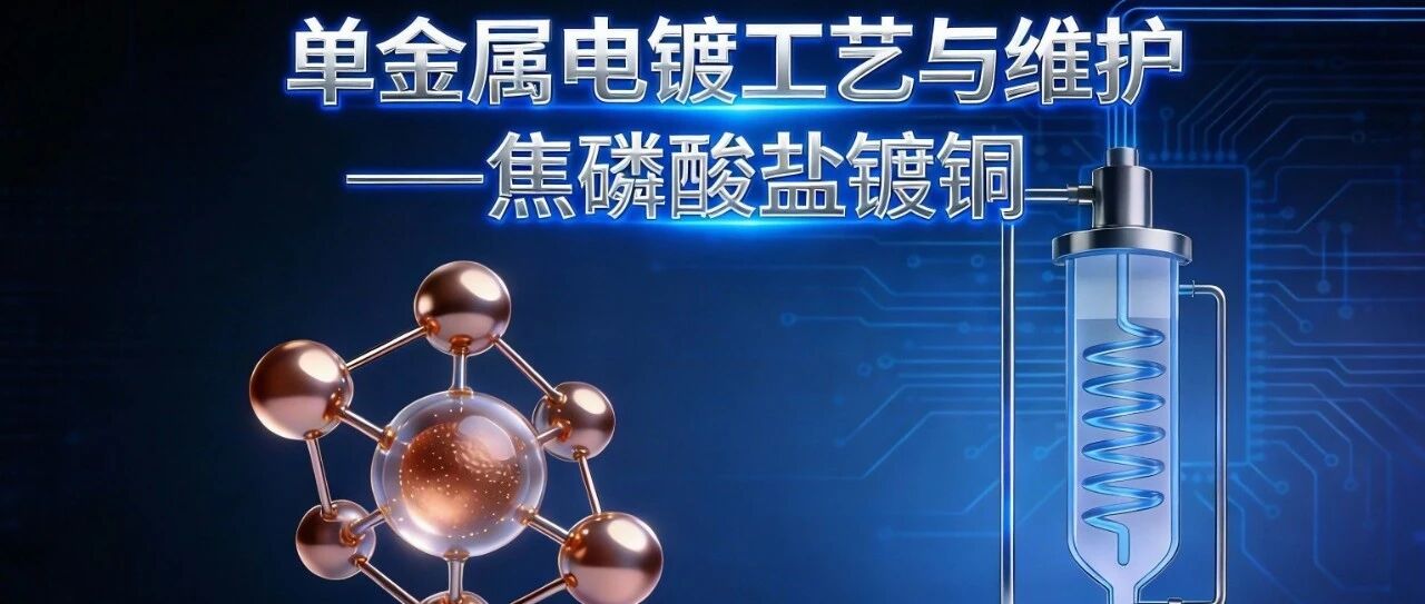 单金属电镀工艺与维护——焦磷酸盐镀铜